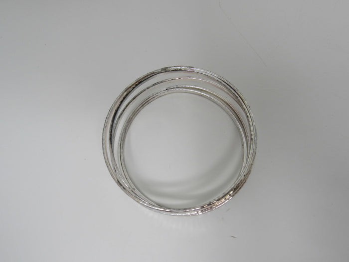 Designer-Wave-Wrap-Bangle-Bracelet-Silver-Female-Adult-532 4