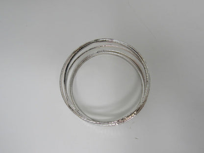 Designer-Wave-Wrap-Bangle-Bracelet-Silver-Female-Adult-532 4