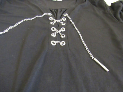 Michael-Kors-Dress-Black-Size-M-Female-Adult-Size-M-Solid-392 2