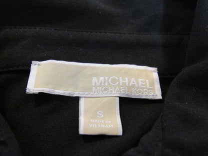 Michael-Kors-Dress-Black-Zip-Up-Female-Adult-Size-S-Solid-388 6