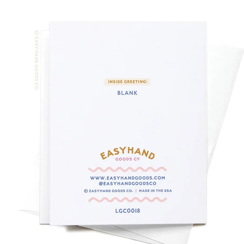 Easyhand Goods Congrats Teddy Bear Greeting Card