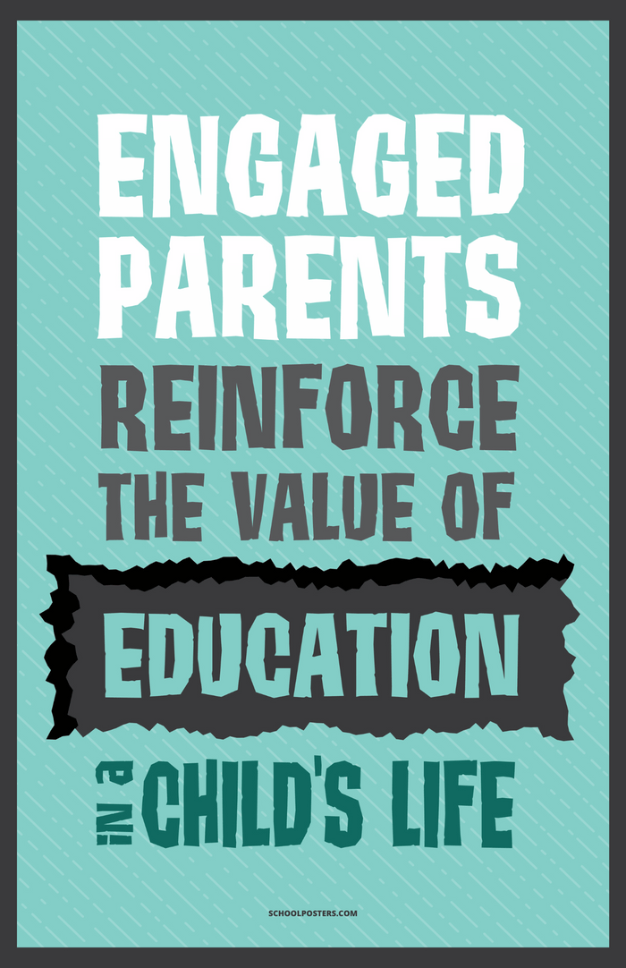 Elementary Parent Engagement Poster