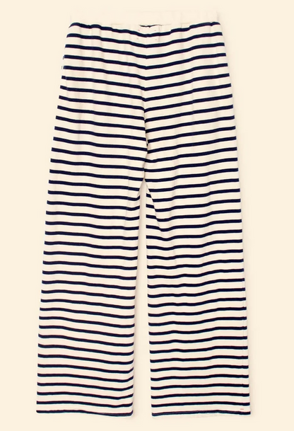 EMMETTE SWEATPANT IN NATURAL STRIPE