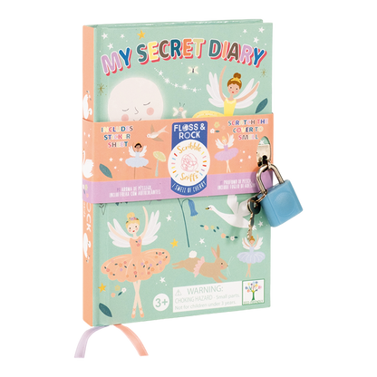 Fairy themed scented secret diary with a lock and keys