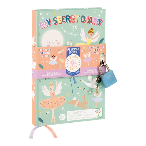 Fairy themed scented secret diary with a lock and keys