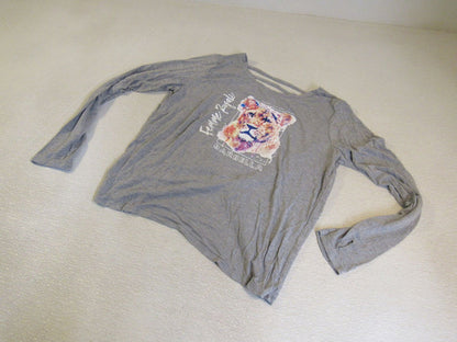 Femme-Royale-Barbella-Shirt-Gray-Female-Adult-Size-M-Solid-380 2