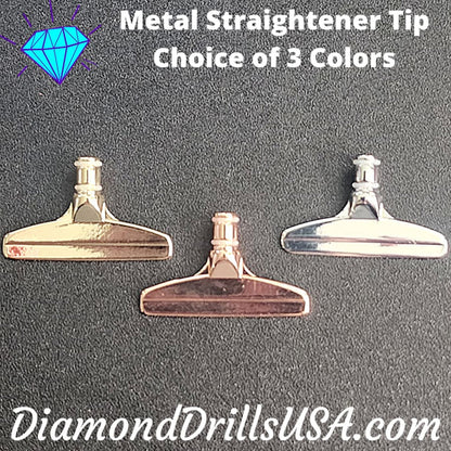 Flat Tip Metal Straightener Pen Replacement Head Diamond