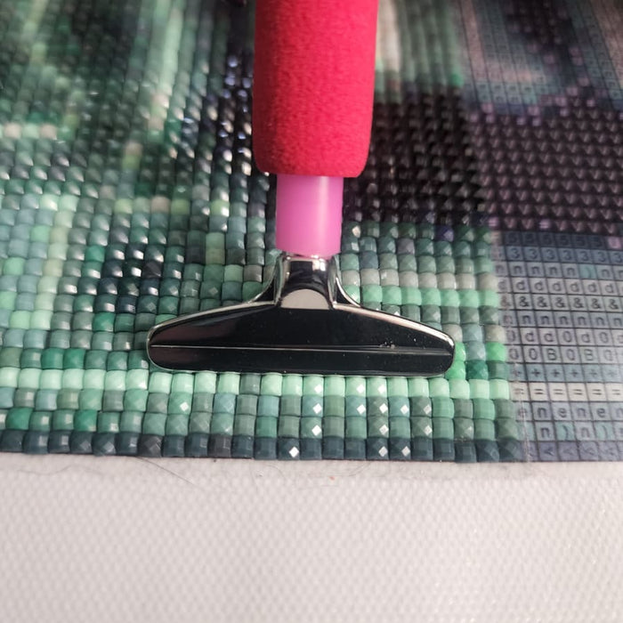 Flat Tip Metal Straightener Pen Replacement Head Diamond