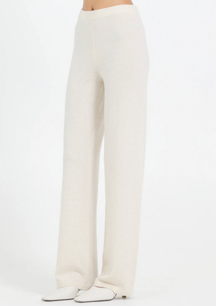 FORBES CASHMERE PANT IN BONE