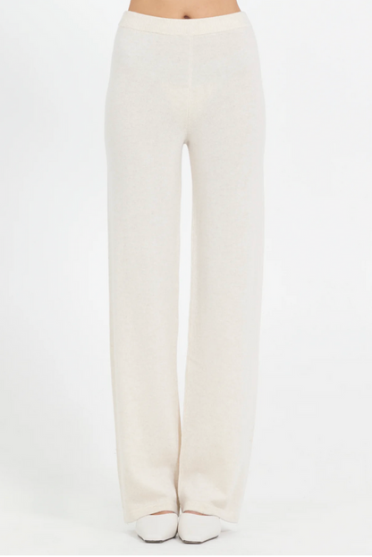 FORBES CASHMERE PANT IN BONE
