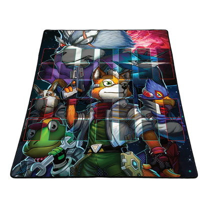 Fox Team - Two Player Oversized Playmat