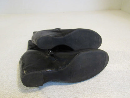 Franco-Sarto-Mercury-Boots-Wedge-Black-Heel-Female-Adult-Size-8-Solid-446 6