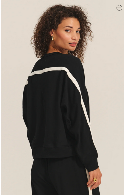 FRANKIE SWEATSHIRT IN BLACK