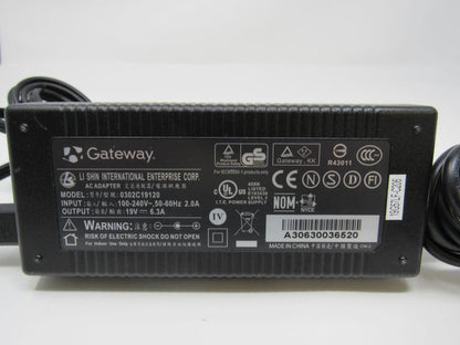 Gateway-AC-Adapter-Output-19V-50-60Hz-0302C19120-222 5