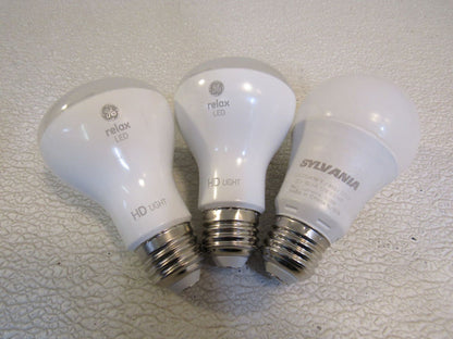 LED-Light-Bulbs-Lot-of-3-White-2-Relax-HD-Light-7W-450-Lumens-660 3
