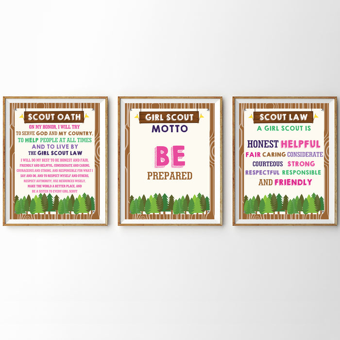Girl Scout Poster Set