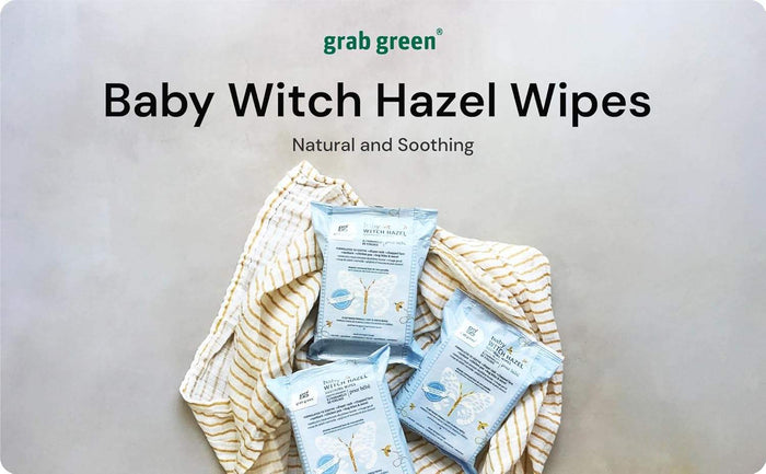 Grab Green Baby Witch Hazel Soothing Wipes