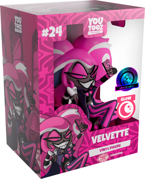 Hazbin Hotel x Youtooz - Glow in the Dark Velvette Vinyl Figure *LIMITED STOCK*