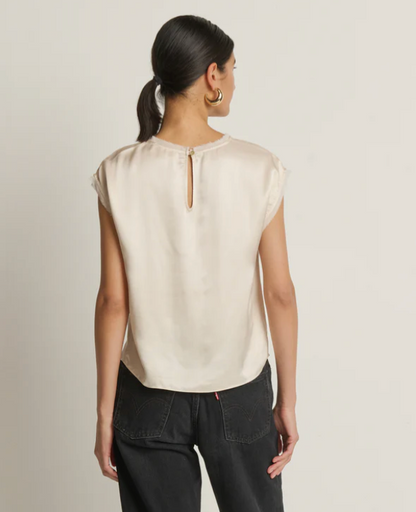 HELEN TOP IN MOONBEAM