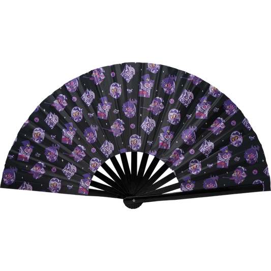 Helluva Boss Pattern Clacker Fan *LIMITED STOCK*