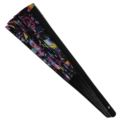 Helluva Boss Pride Pattern - Clacker Fan *LIMITED STOCK*
