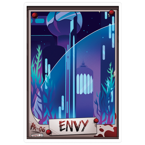 Helluva Boss Trading Cards - Envy Promo Card (PR-06) *LIMITED STOCK*