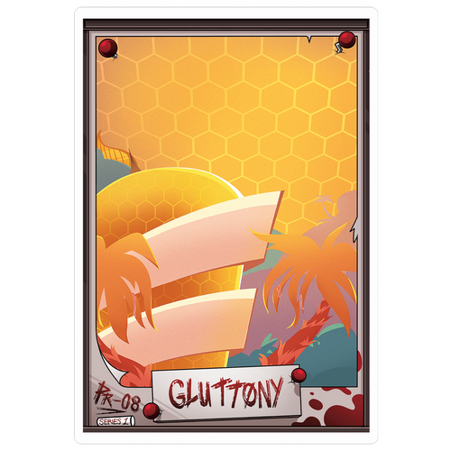 Helluva Boss Trading Cards - Gluttony Promo Card (PR-08) *LIMITED STOCK*