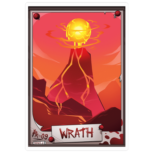 Helluva Boss Trading Cards - Wrath Promo Card (PR-09) *LIMITED STOCK*