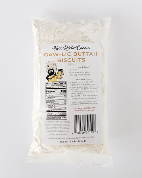 Hot Rod's Creole Gaw-lic Buttah Biscuit Mix