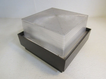 Hubbell-HID-Square-Canopy-Light-Fixture-70W-13in-x-13in-x-12in-DCP-SD70S8-Metal-302 1