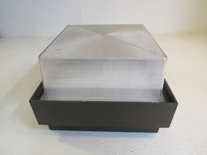 Hubbell-HID-Square-Canopy-Light-Fixture-70W-13in-x-13in-x-12in-DCP-SD70S8-Metal-302 3
