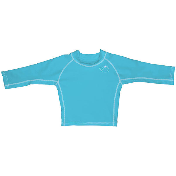 i play. Long Sleeve Rashguard - Aqua-3