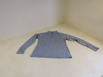 ideology-Quarter-Zip-Top-Jacket-Pullover-Slate-Blue-Female-Adult-Size-M-320 3