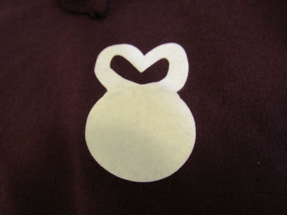 Independent-Trading-Co-Belle-Bell-Hoodie-Female-Adult-Size-M-Reds-Solid-356 4