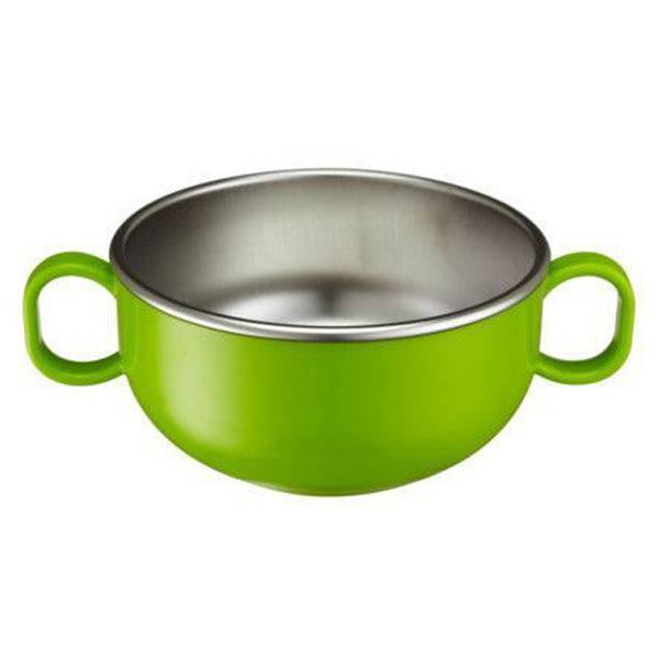 Innobaby Din Din Smart Stainless Dinner Bowl - Green