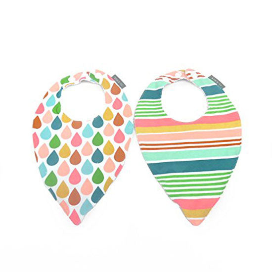 JJ Cole Bandana Bibs - Summer Garden