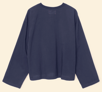 JORDANA TOP IN NAVY
