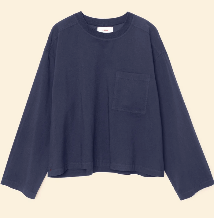JORDANA TOP IN NAVY