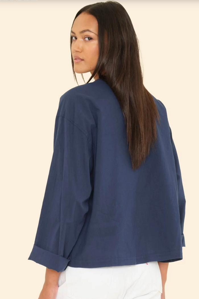 JORDANA TOP IN NAVY