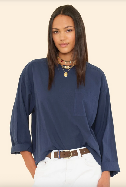 JORDANA TOP IN NAVY