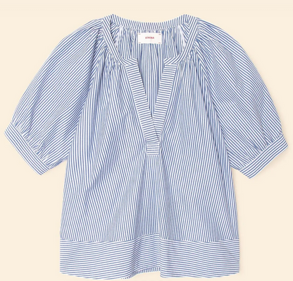 JOSETTE TOP IN TRUE BLUE