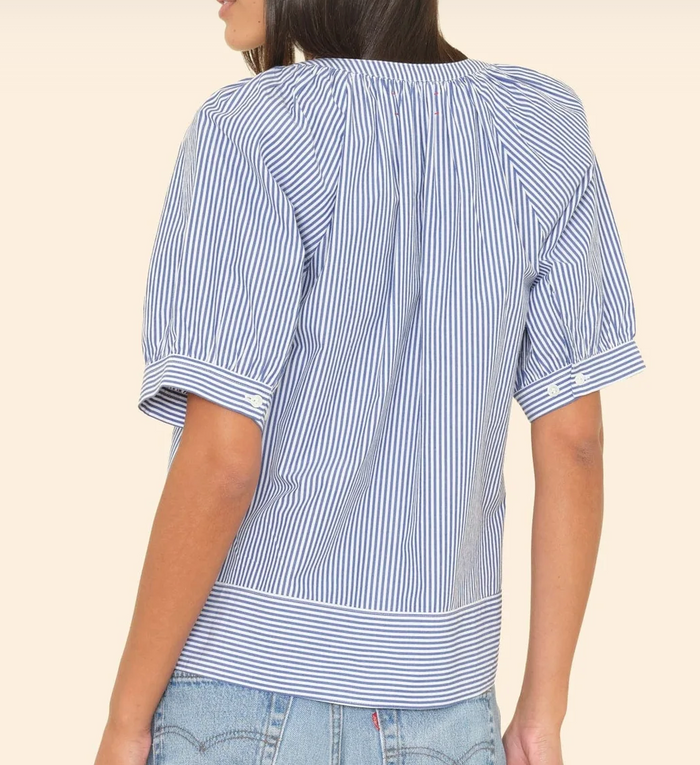 JOSETTE TOP IN TRUE BLUE