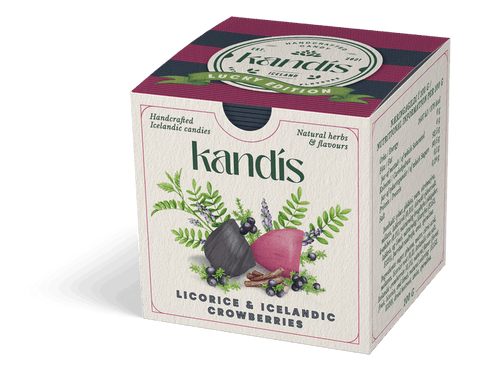 Kandís – Licorice & Icelandic Crowberries (Lucky Edition)
