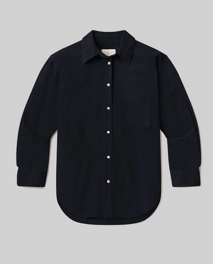 KAYLA SHIRT IN CORDUROY NAVY