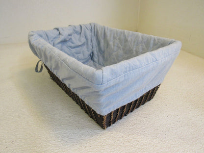 KIDSLine-Bamboo-Basket-with-Cloth-Liner-x-x-6in-Blue-462 2