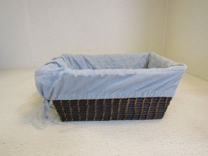 KIDSLine-Bamboo-Basket-with-Cloth-Liner-x-x-6in-Blue-462 3