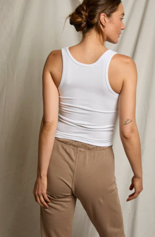 LONDON VISCOSE RIB TANK