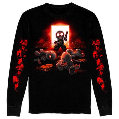 Long Sleeve Shirt - Hank's Job Is Done w/Printed Sleeves *LAST CHANCE*