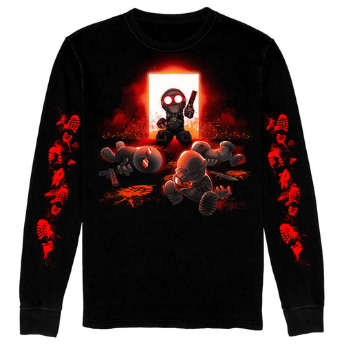Long Sleeve Shirt - Hank's Job Is Done w/Printed Sleeves *LAST CHANCE*
