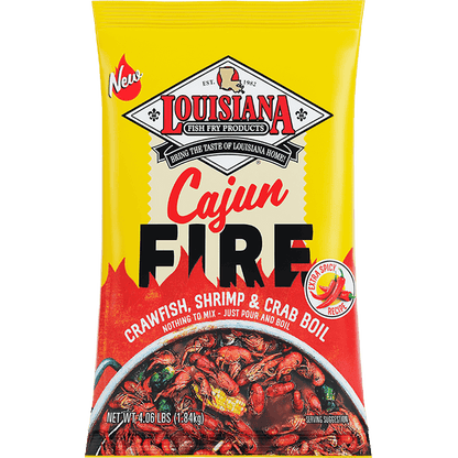 Louisiana Fish Fry Cajun Fire Crawfish Boil Seasoning